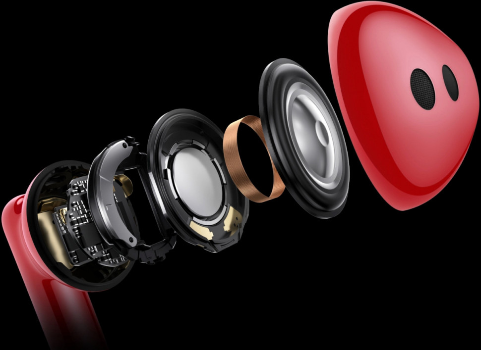 Наушники Huawei FreeBuds Lipstick (красный) Наушники Huawei FreeBuds Lipstick (красный)