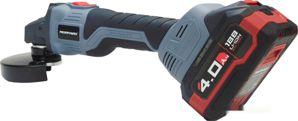 Profipower ProfiSet-4F18 E0093 (шуруповерт, гайковерт, болгарка, перфоратор, 2 АКБ, кейс)