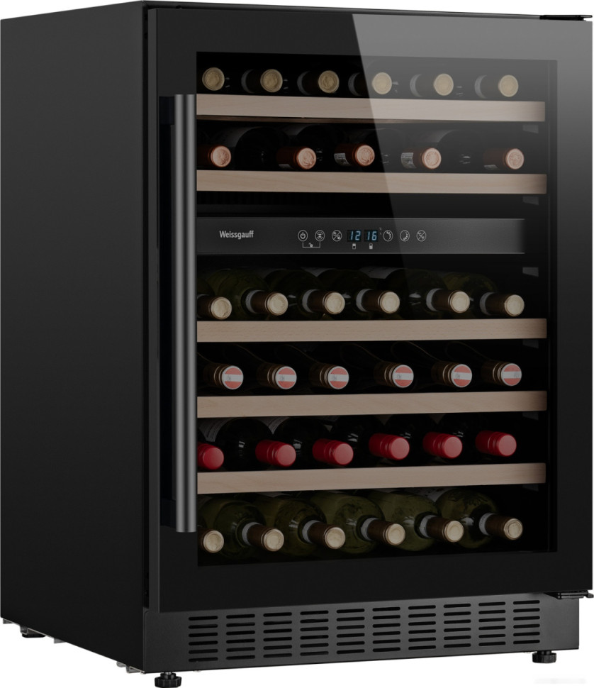 Винный шкаф Weissgauff WWC-46 DB DualZone Винный шкаф Weissgauff WWC-46 DB DualZone