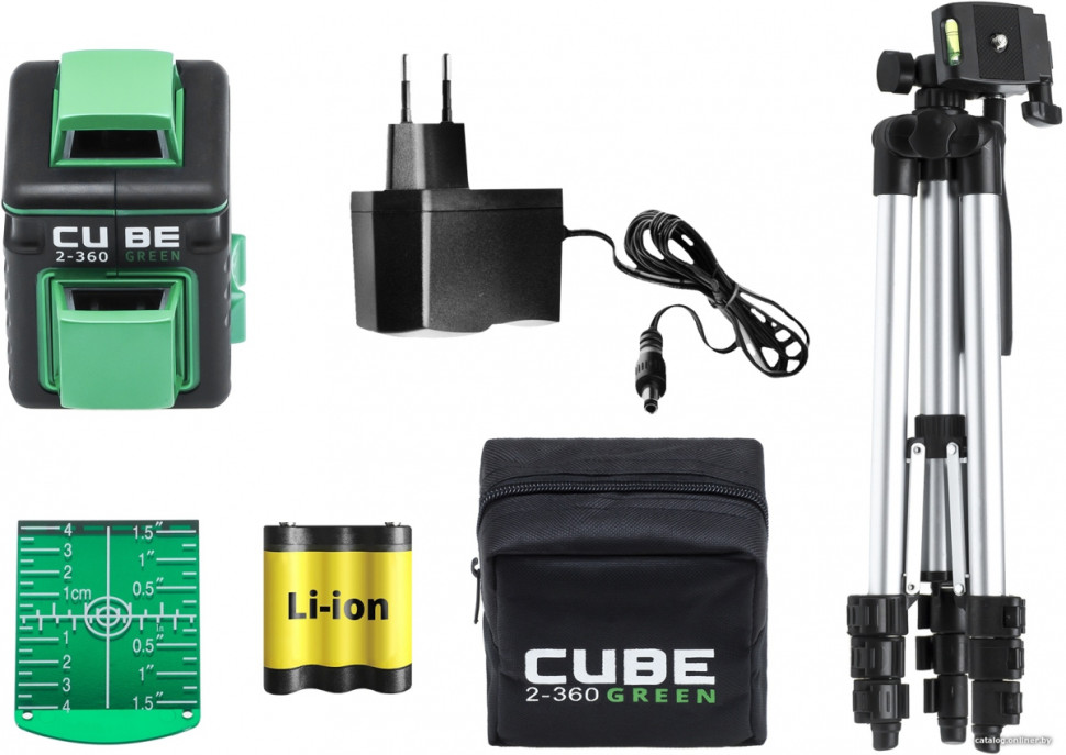 Лазерный нивелир ADA Instruments Cube 2-360 Green Professional Edition А00534