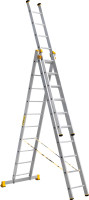 Лестницы трехсекционные Алюмет трехсекционная профессиональная P3 9310