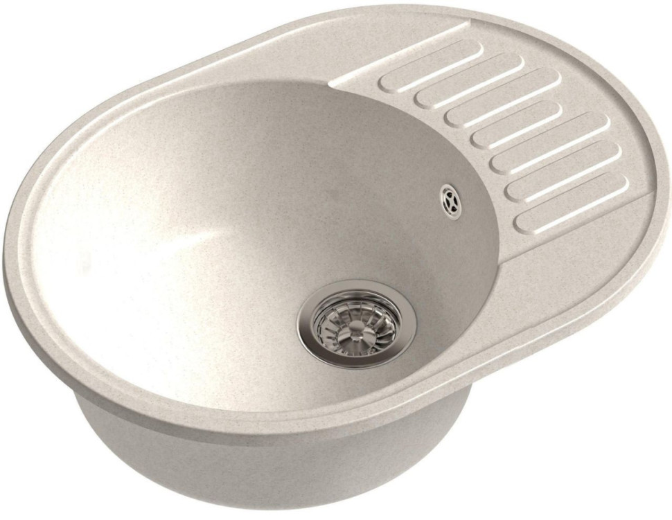 Кухонная мойка GranFest QUARZ Z-58 (белый)