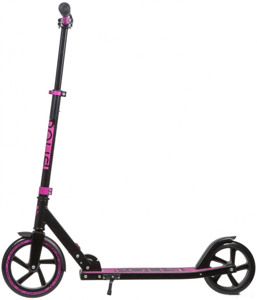 Самокат Novatrack Polis 230 Pro 230.POLIS.VT20 (черный/фиолетовый) Самокат Novatrack Polis 230 Pro 230.POLIS.VT20 (черный/фиолетовый)
