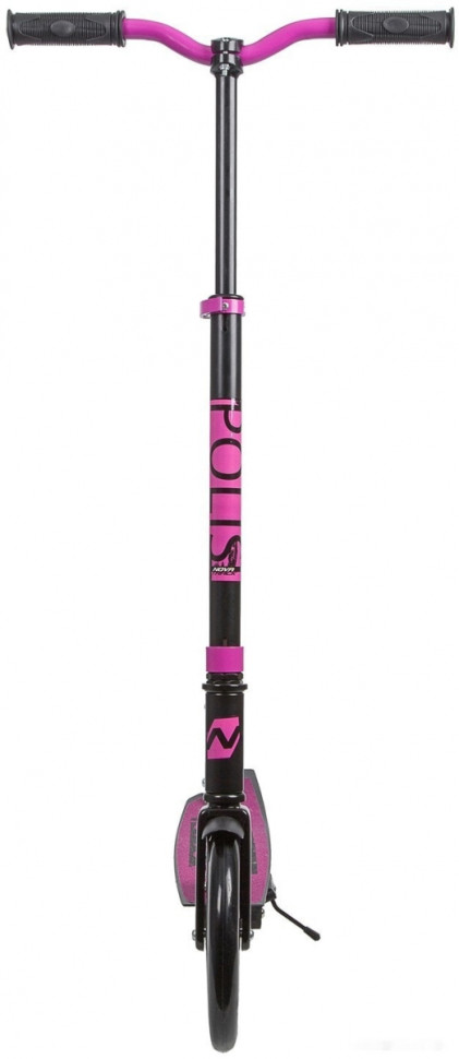 Самокат Novatrack Polis 230 Pro 230.POLIS.VT20 (черный/фиолетовый) Самокат Novatrack Polis 230 Pro 230.POLIS.VT20 (черный/фиолетовый)