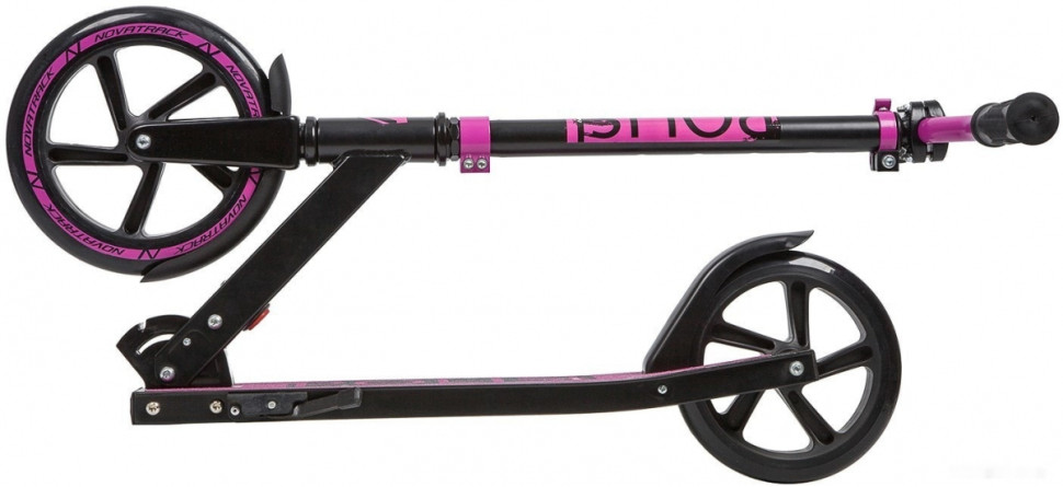 Самокат Novatrack Polis 230 Pro 230.POLIS.VT20 (черный/фиолетовый) Самокат Novatrack Polis 230 Pro 230.POLIS.VT20 (черный/фиолетовый)