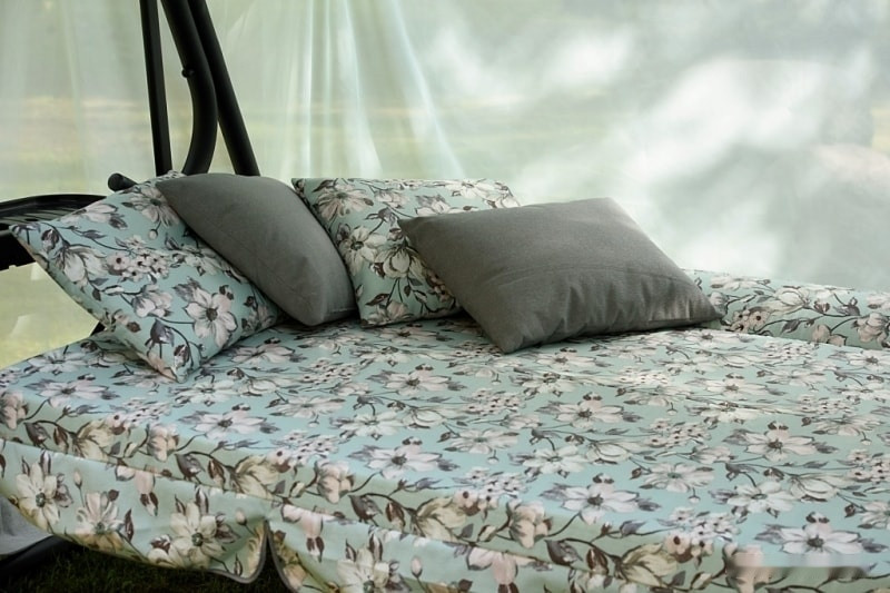 Садовые качели Olsa Турин премиум FLower с1204 Садовые качели Olsa Турин премиум FLower с1204