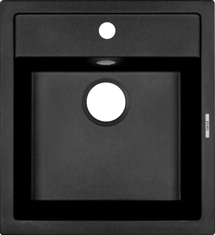 Кухонная мойка Zorg Como 46 (черный опал)