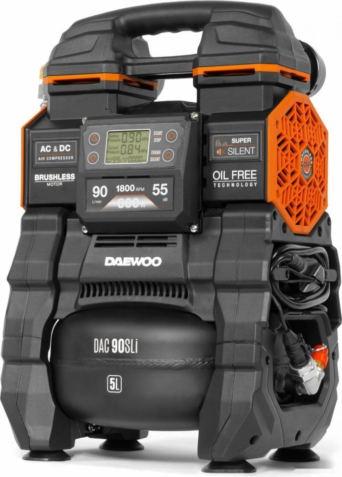 Компрессор Daewoo Power DAC 90S Li (с 2-мя АКБ)