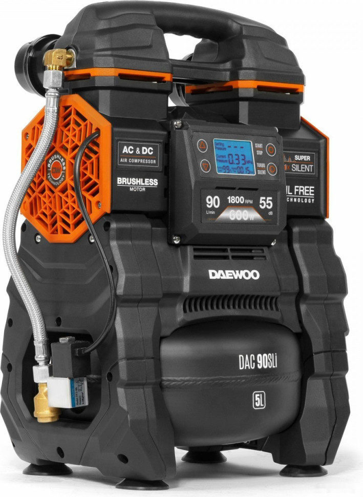 Компрессор Daewoo Power DAC 90S Li (с 2-мя АКБ)