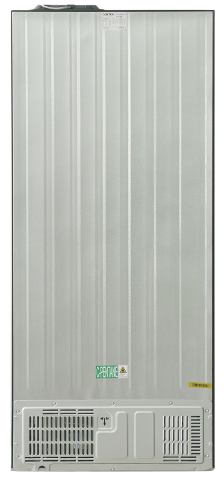 Четырёхдверный холодильник CENTEK CT-1745 Black
