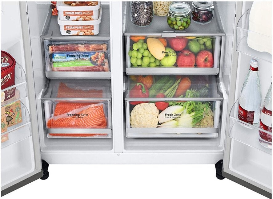 Холодильник side by side LG DoorCooling+ GC-Q257CAFV