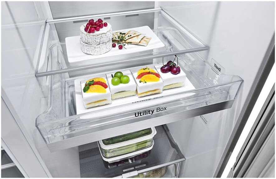 Холодильник side by side LG DoorCooling+ GC-Q257CAFV