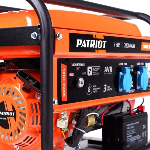 Генератор Patriot Max Power SRGE 3500E Генератор Patriot Max Power SRGE 3500E