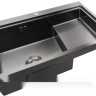 Кухонная мойка Stellar S7550NB-TU-L (нано черный, с доской) Кухонная мойка Stellar S7550NB-TU-L (нано черный, с доской)