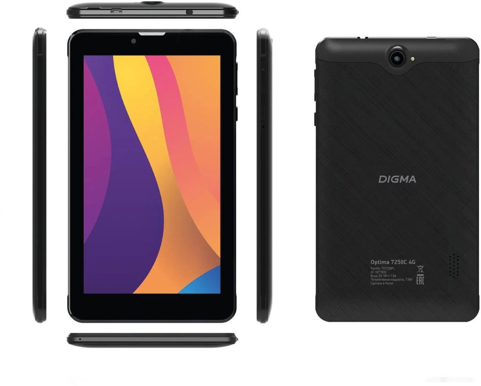 Планшет DIGMA Optima 7258C Планшет DIGMA Optima 7258C