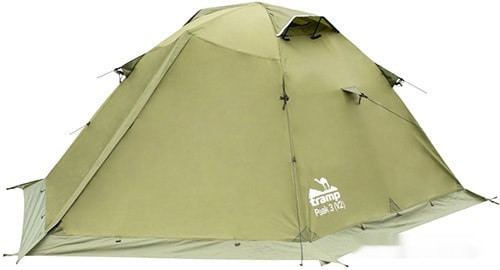 Палатка Tramp Peak 3 v2 (зеленый)