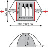 Палатка Tramp Peak 3 v2 (зеленый) Палатка Tramp Peak 3 v2 (зеленый)