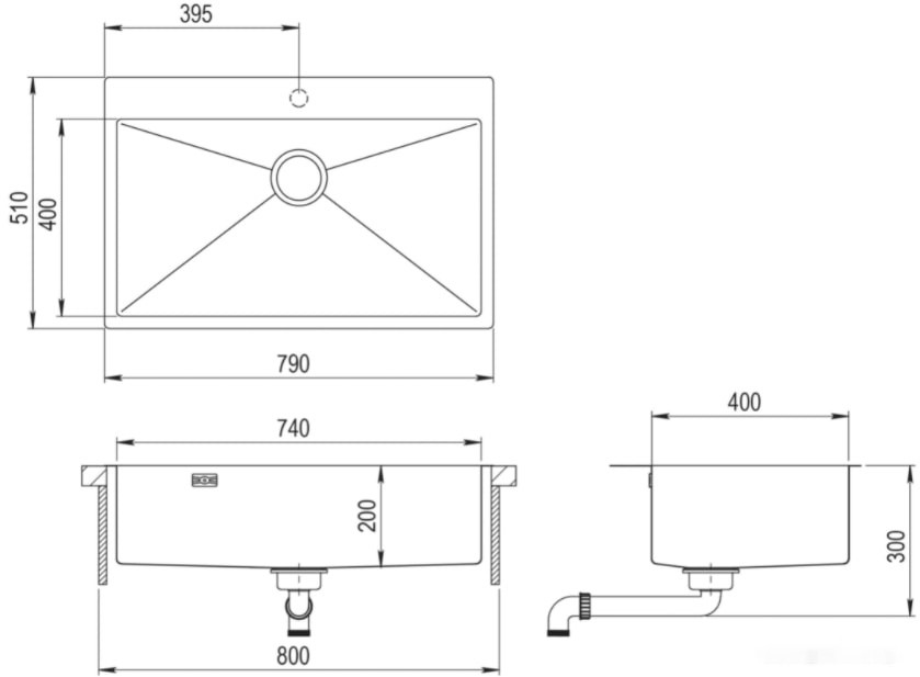Кухонная мойка AquaSanita Steel AIR 100 M-G gold