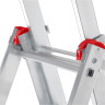 Лестница-стремянка Новая Высота алюминиевая трёхсекционная 3x8 (1230308) Лестница-стремянка Новая Высота алюминиевая трёхсекционная 3x8 (1230308)