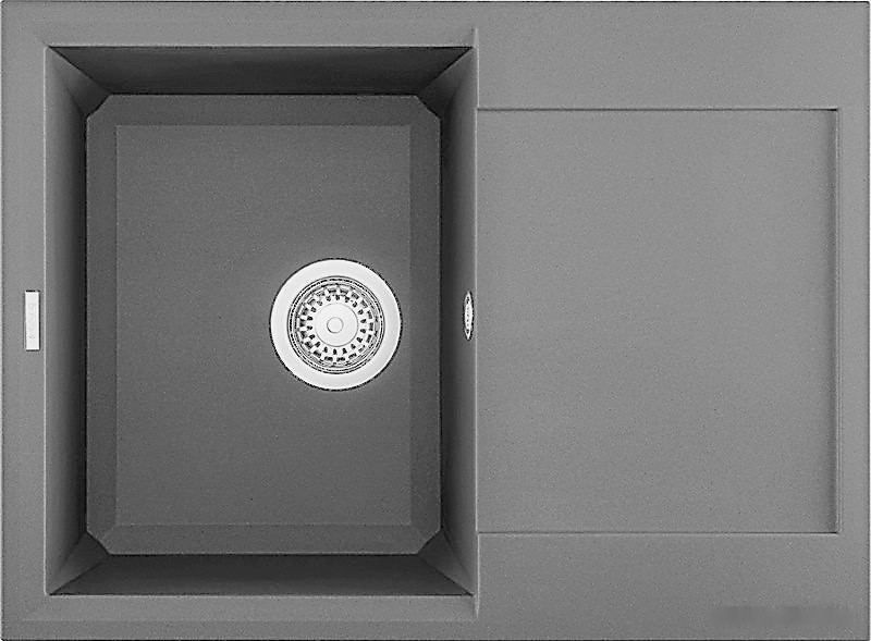 Кухонная мойка Elleci Easy 135 Titanium 73