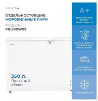 Морозильный ларь VEKTA FR-380W02