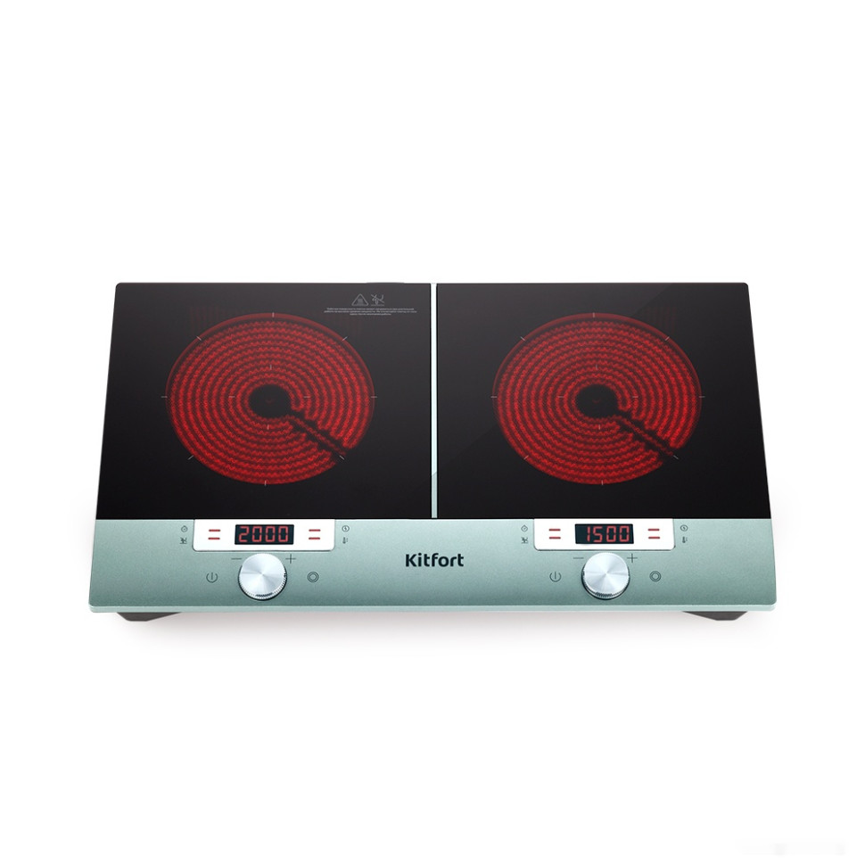 Настольная плита Kitfort KT-155 Настольная плита Kitfort KT-155
