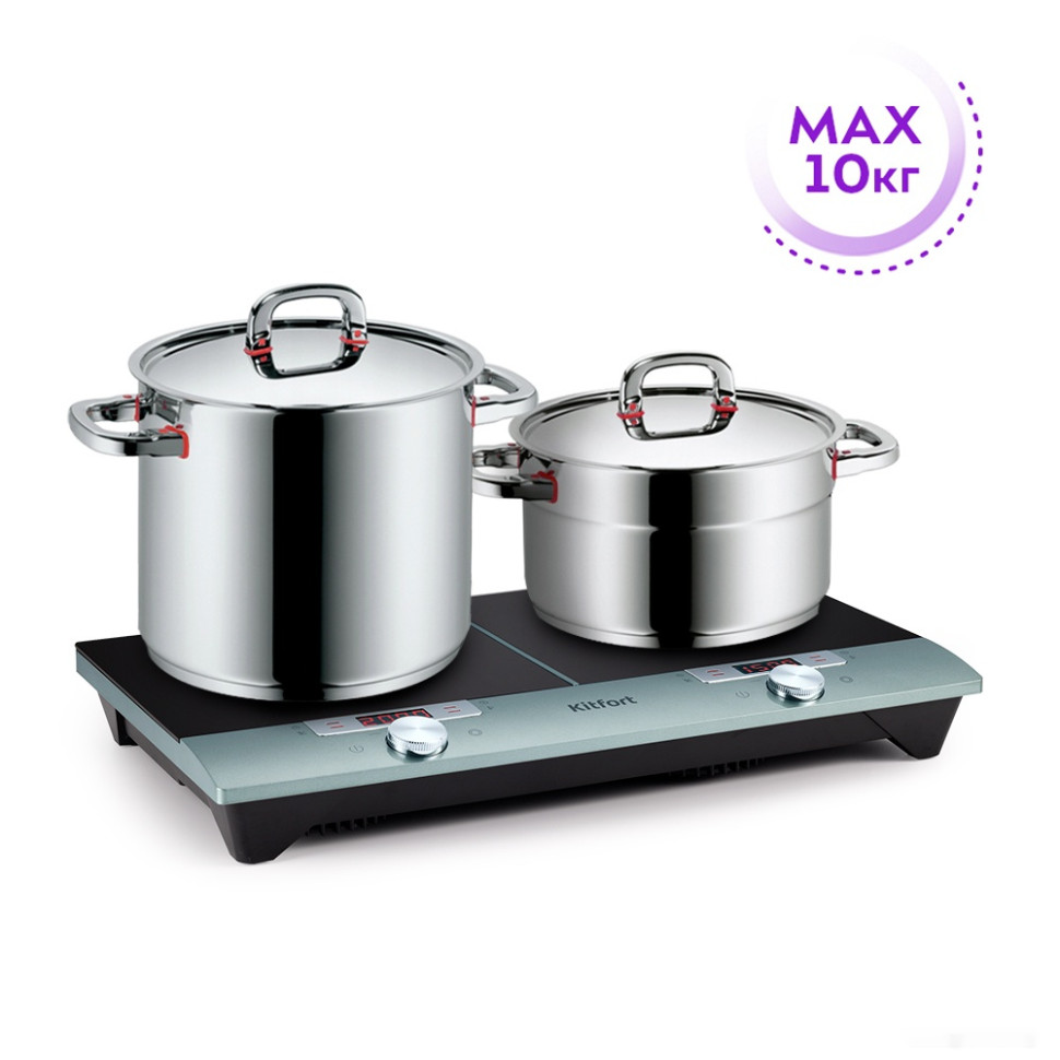Настольная плита Kitfort KT-155 Настольная плита Kitfort KT-155