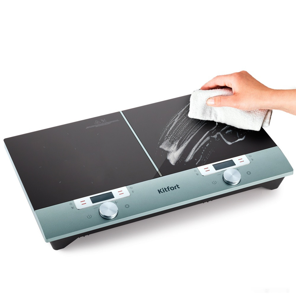Настольная плита Kitfort KT-155 Настольная плита Kitfort KT-155