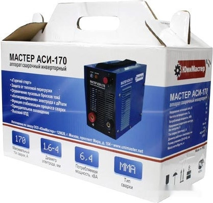 Сварочный инвертор ЮниМастер АСИ-170 Сварочный инвертор ЮниМастер АСИ-170