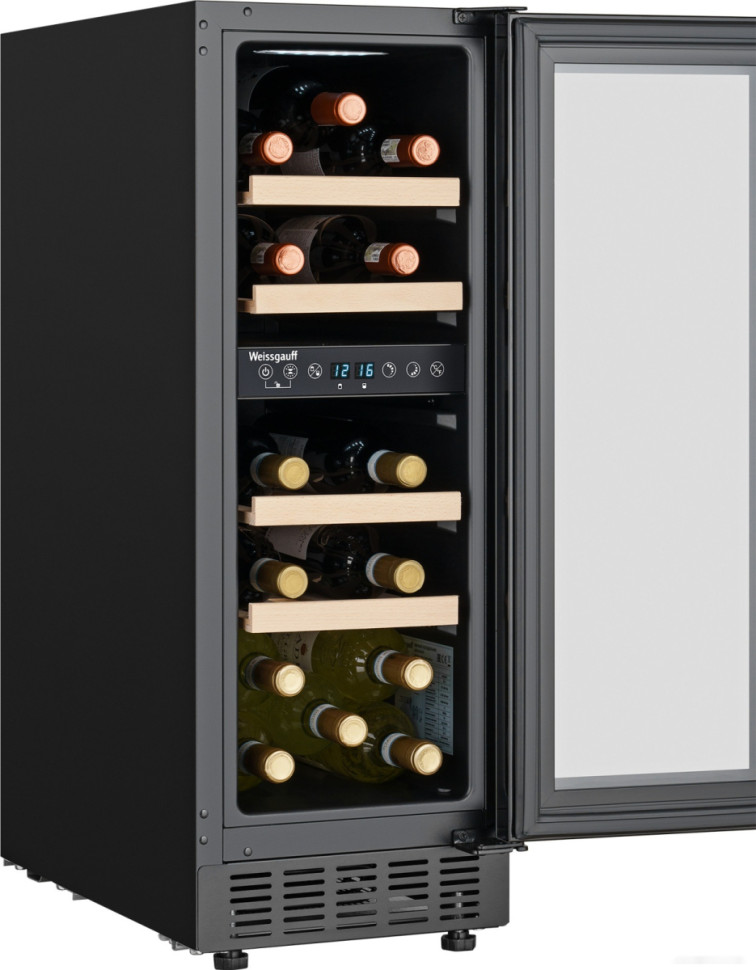 Винный шкаф Weissgauff WWC-17 DB DualZone Винный шкаф Weissgauff WWC-17 DB DualZone