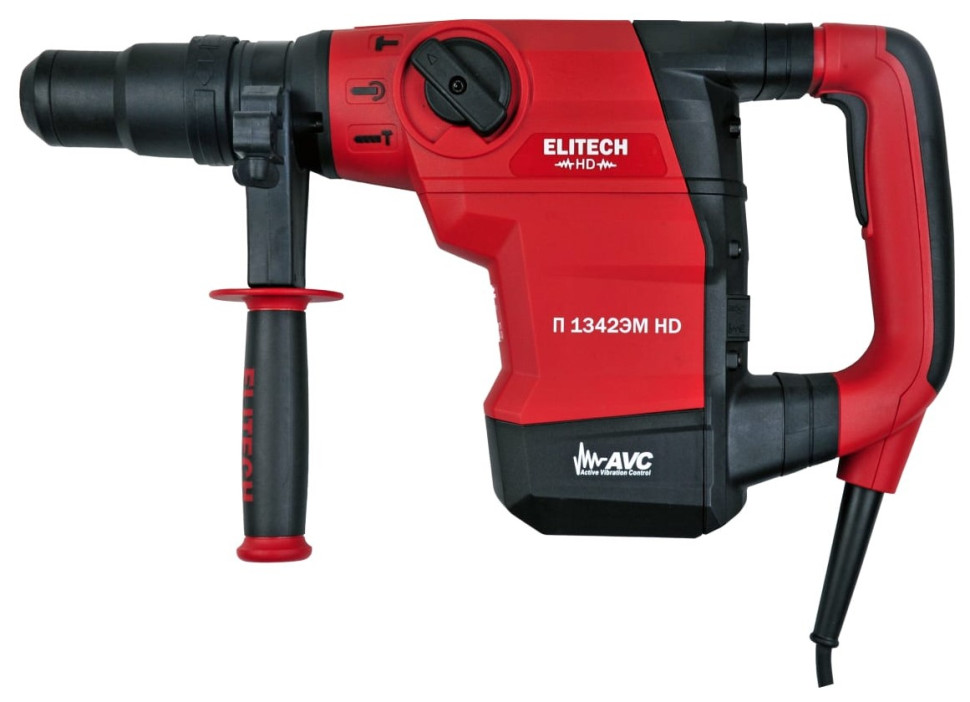 Перфоратор Elitech П 1342ЭМ HD (E2205.003.00) Перфоратор Elitech П 1342ЭМ HD (E2205.003.00)