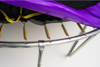 Батут Calviano Outside Master Purple 374 см - 12ft (внешняя сетка, с лестницей)