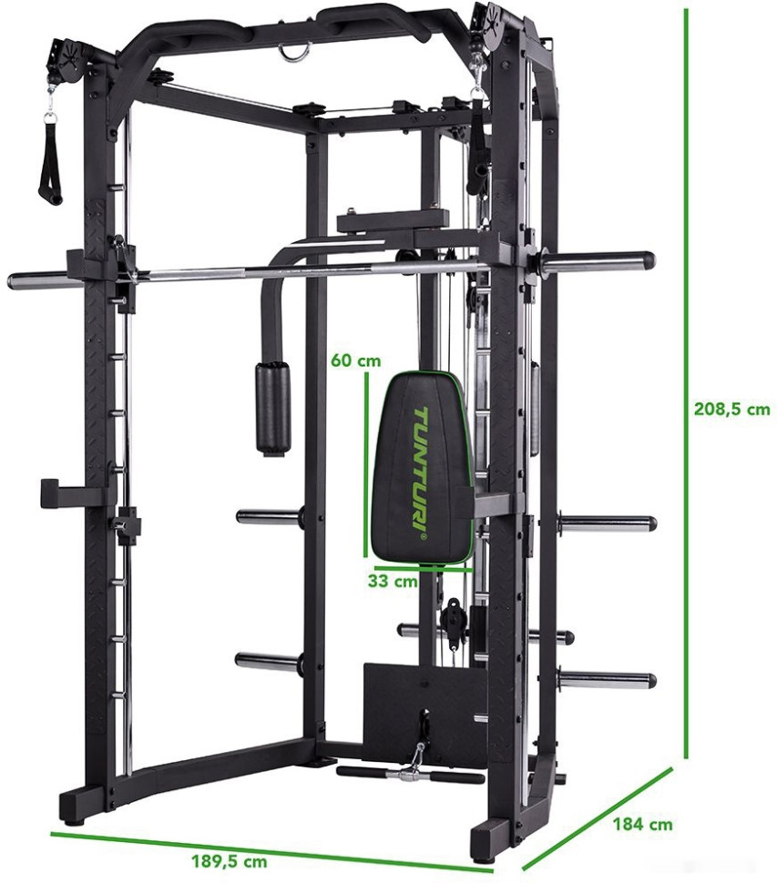 Силовая станция Tunturi Smith Machine SM80 Силовая станция Tunturi Smith Machine SM80