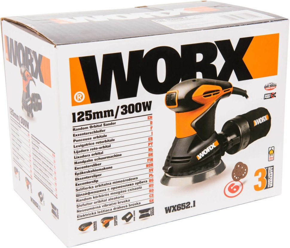 Шлифовальная машина Worx WX652.1 Шлифовальная машина Worx WX652.1