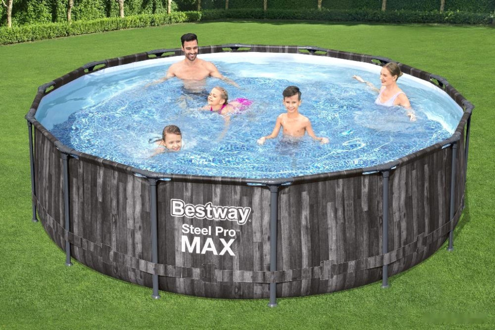 Бассейн Bestway Steel Pro Max (427x107) Бассейн Bestway Steel Pro Max (427x107)