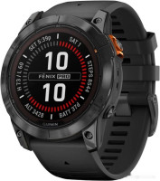Умные часы Garmin Fenix 7X Pro Solar (сланцево-серый/черный)