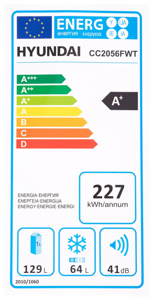Холодильник Hyundai CC2056FWT