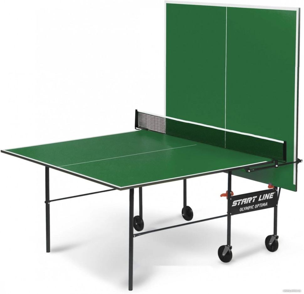 Теннисный стол Start Line Optima 6023-3 (с сеткой, зеленый) Теннисный стол Start Line Optima 6023-3 (с сеткой, зеленый)