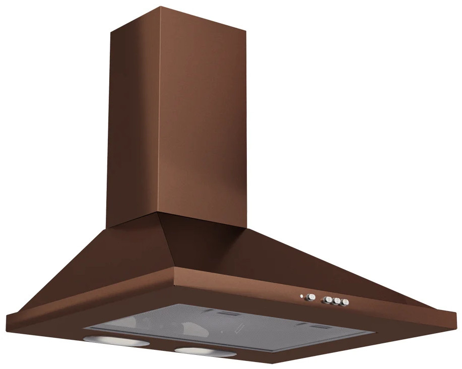 Вытяжка Elikor Оптима 60П-400-К3Л медный антик