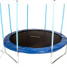 Батут GetActive Jump 10ft - 312 см складной, лестница, сетка (синий) Батут GetActive Jump 10ft - 312 см складной, лестница, сетка (синий)