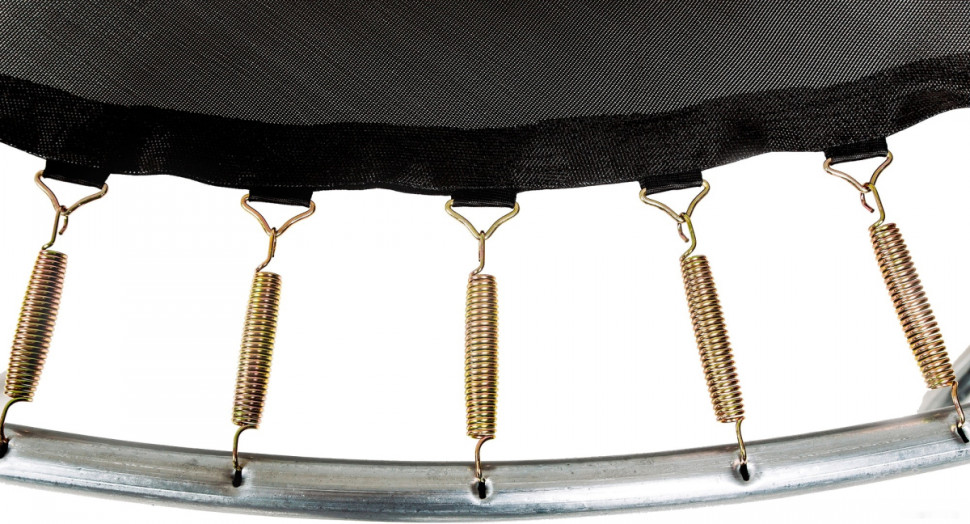 Батут GetActive Jump 10ft - 312 см складной, лестница, сетка (синий) Батут GetActive Jump 10ft - 312 см складной, лестница, сетка (синий)