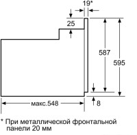 Духовой шкаф Bosch HBJ554YW0R