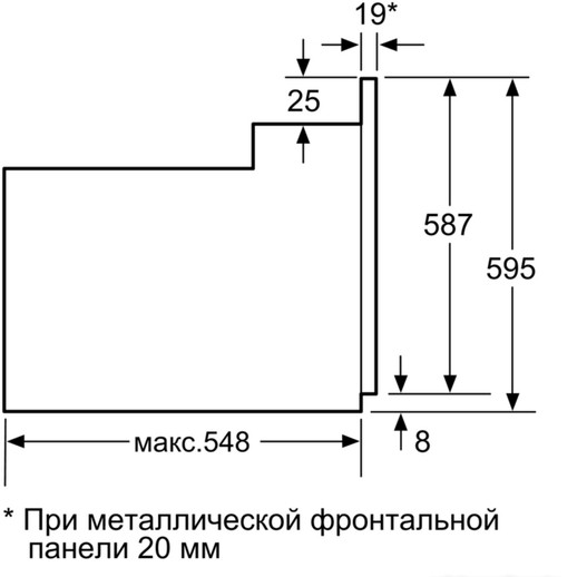 Духовой шкаф Bosch HBJ554YW0R