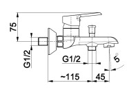 Смеситель Armatura Seelit 5814-010-00