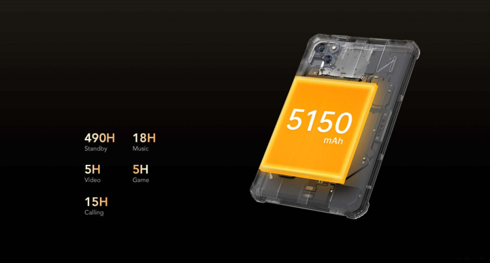 Планшет Oukitel RT3 (черный) Планшет Oukitel RT3 (черный)