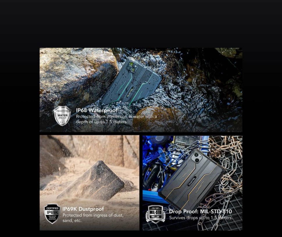 Планшет Oukitel RT3 (черный) Планшет Oukitel RT3 (черный)