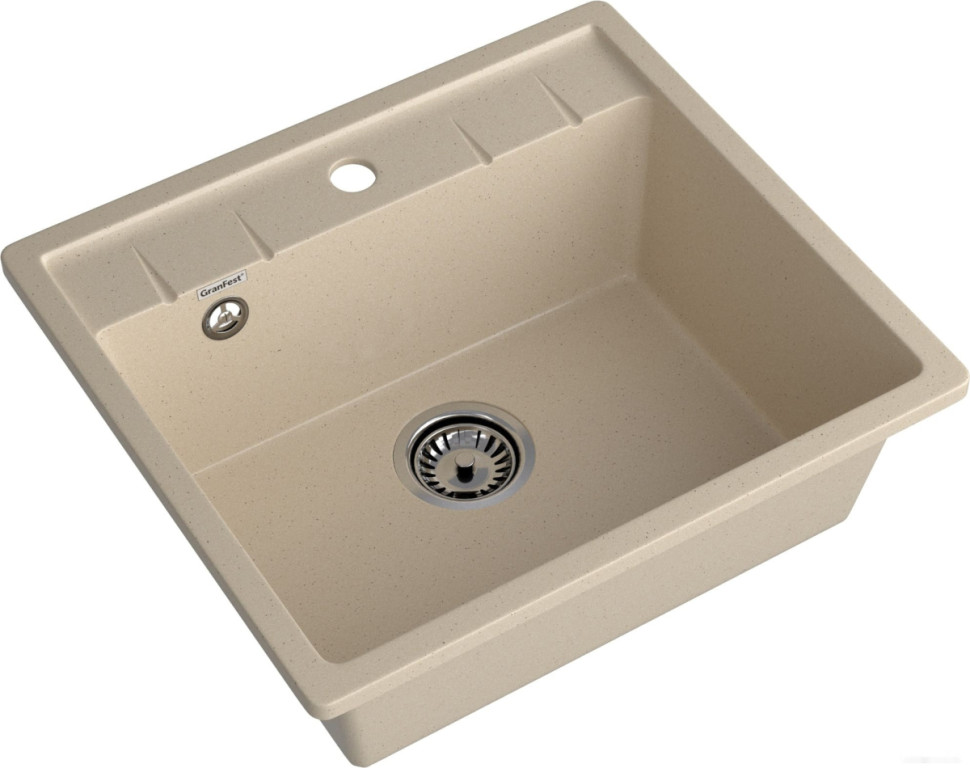 Кухонная мойка GranFest Quadro GF-Q561 (кашемир) Кухонная мойка GranFest Quadro GF-Q561 (кашемир)
