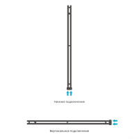Полотенцесушитель Сунержа Нюанс EU50+ 1545х50 00-0212-1545