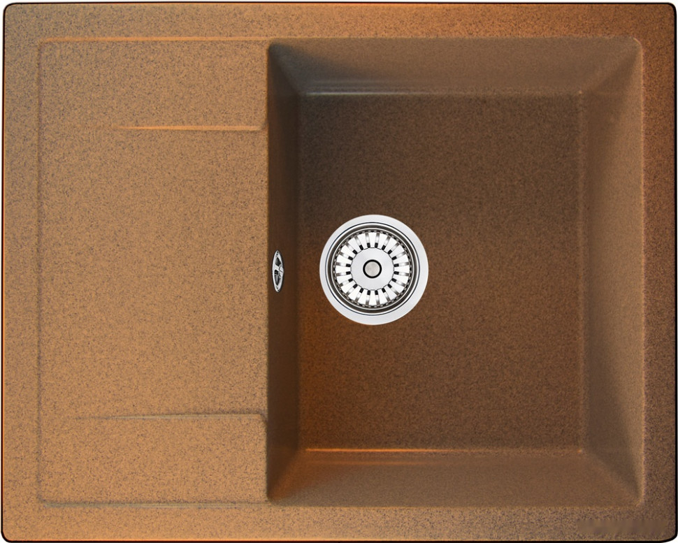 Кухонная мойка Berge BR-6502 (терракот матовый)