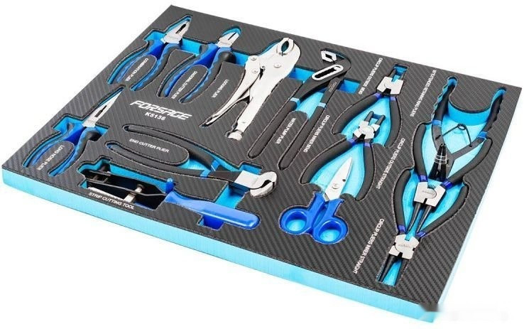 Набор пассатижей Forsage F-K5136 (13 предметов) Набор пассатижей Forsage F-K5136 (13 предметов)